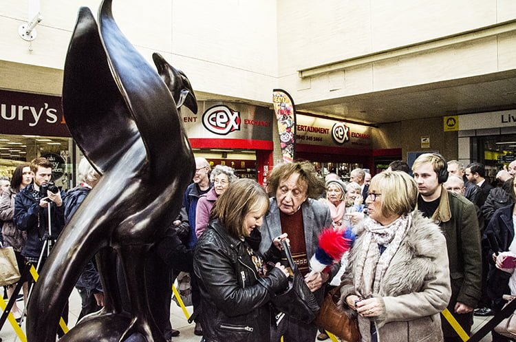 Doddy Welcomes New City Centre Liver Bird