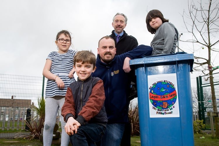 Children Decorate Wheelie Bins To Boost Recycling