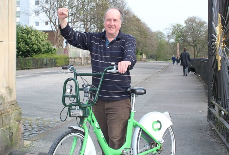 Toxteth Man Nicknamed ‘Mr Citybike’