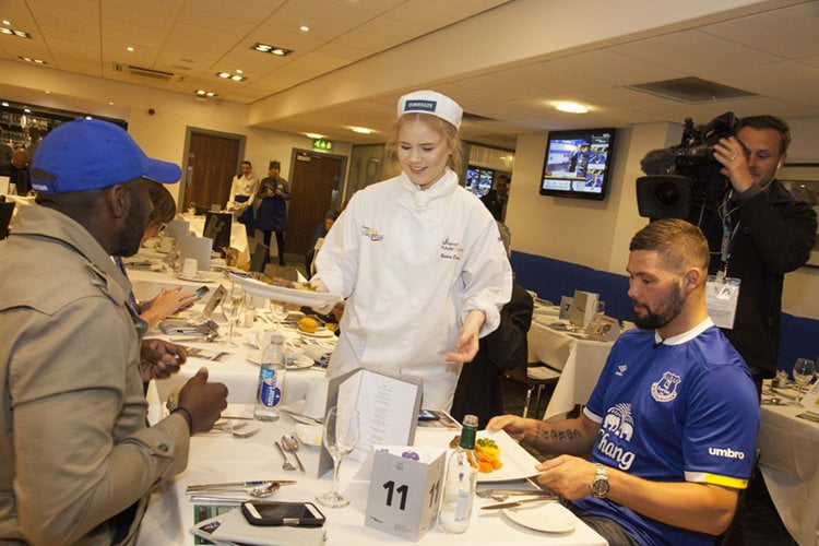 Trainee Everton Chef Cooks Knockout Meal For Tony Bellew
