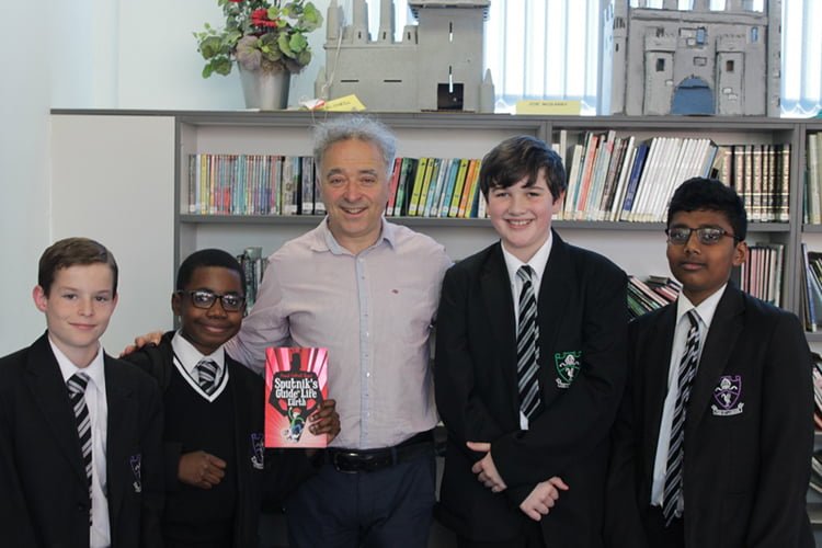 World Famous Author Inspires Liverpool Pupils