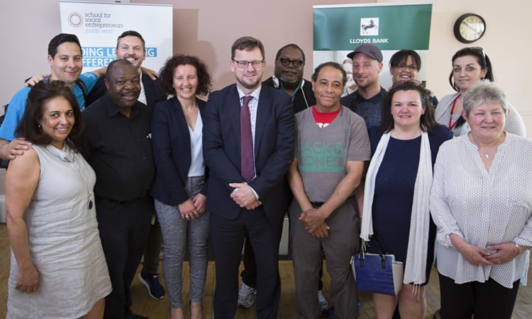 Minister For Civil Society Supports Social Entrepreneurs In Liverpool