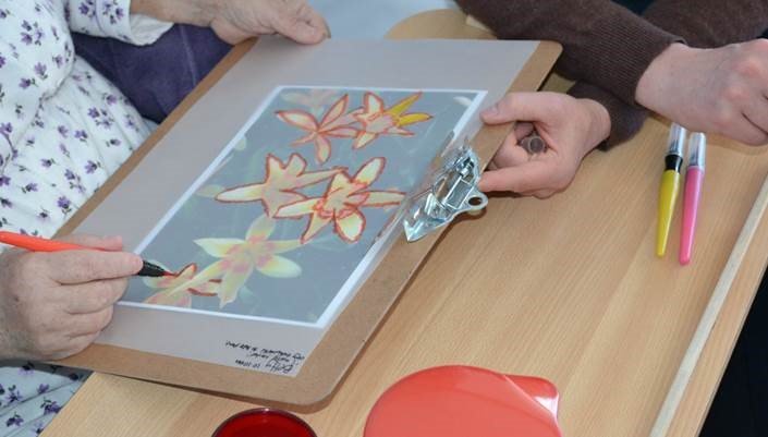 Art Provides Creative Relief For Patients At The Royal