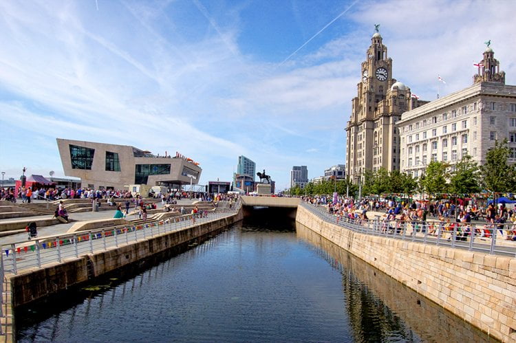 The Canal at the Pier Head