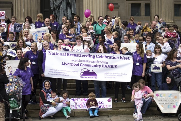 Breastfeeding Celebrated In Liverpool
