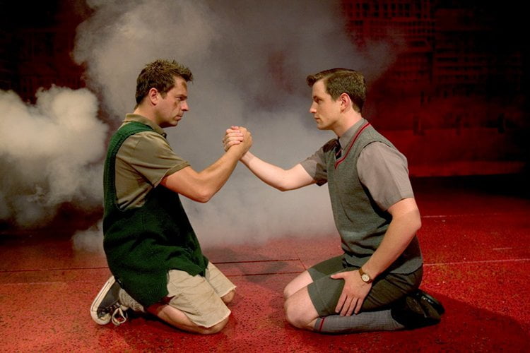 BB previous tour - Sean Jones (Mickey) & Simon Willmont (Eddie)