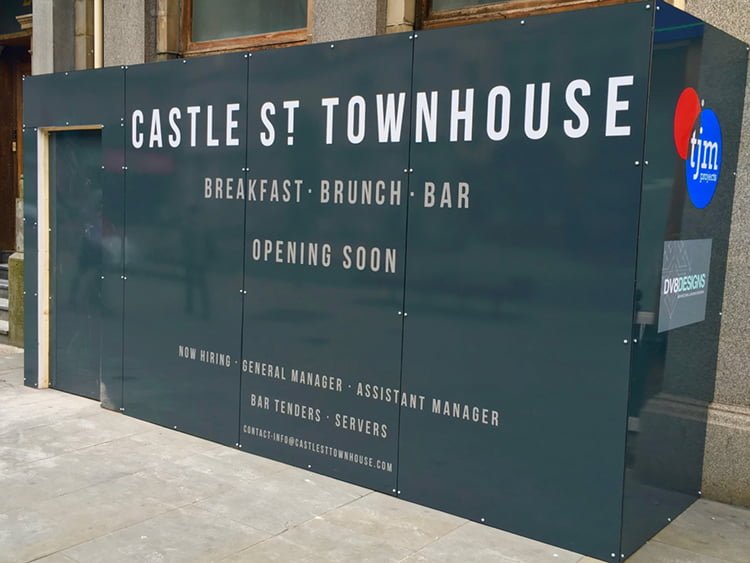 Castle St Townhouse To Open Its Doors This Summer