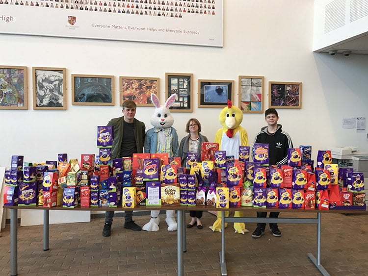 Rainford High Launch Easter Charity Campaign