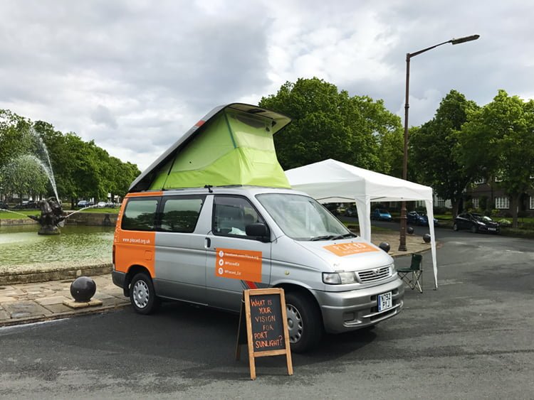 Ed the campervan helps make Better Places Together