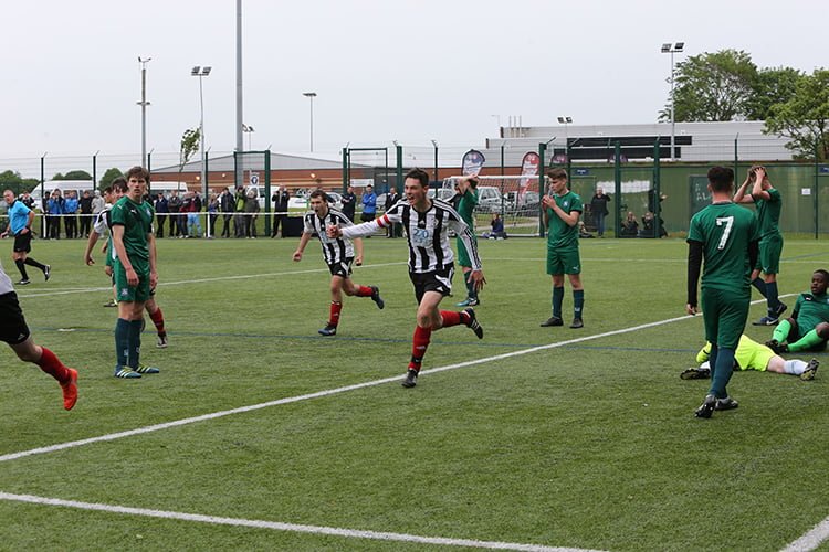 Historic double victory for St Margaret’s Academy’s First XI football team