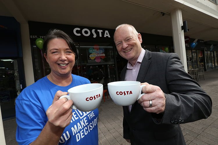 Kirkby welcomes Costa coffee
