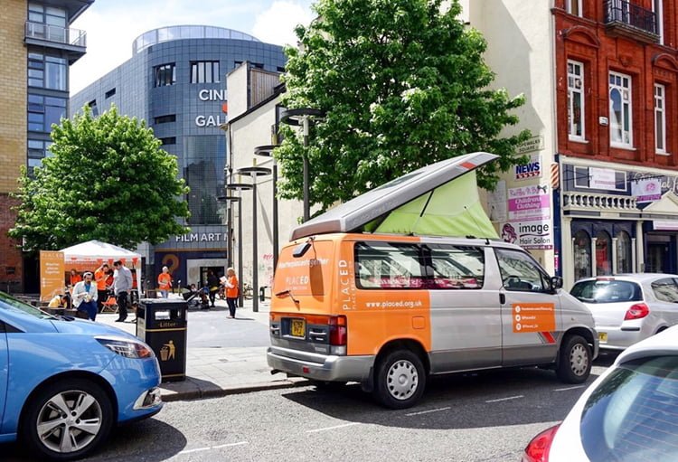 Ed the campervan helping to create a new vision for Islington