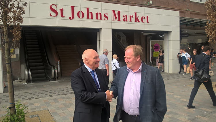 New market manager “comes home”