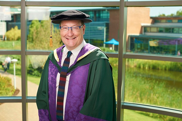 New Dr Who Showrunner receives Honorary Doctorate at Edge Hill