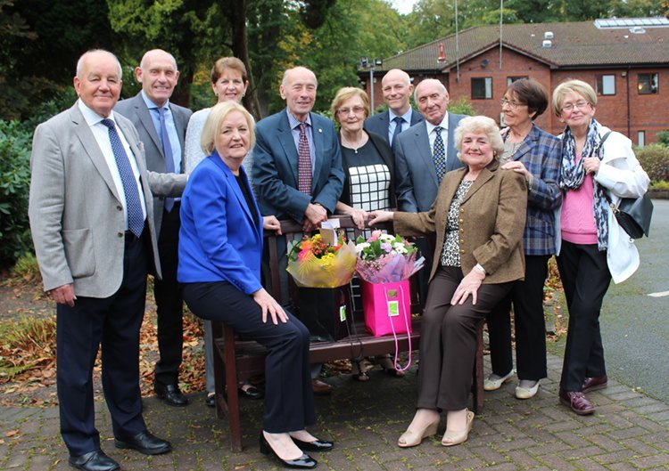 Fundraising duo presented with Father O’Leary awards