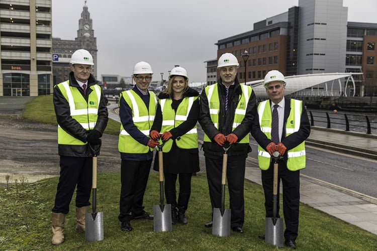 Ground breaking work starts at Liverpool Waters development