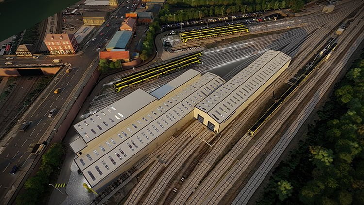 Metro Mayor ‘breaks ground’ on new railway depot at Kirkdale