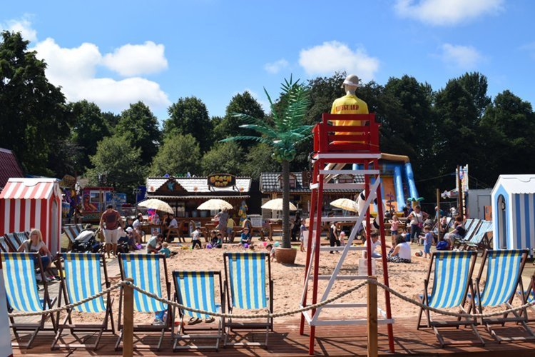 Urban beach returns to Calderstones Park