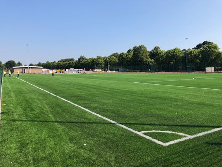 Football hubs investment nearing completion