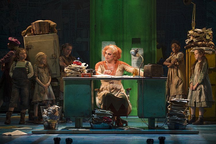 1. ANNIE. Craig Revel Horwood 'Miss Hannigan'. Photo by Paul Coltas