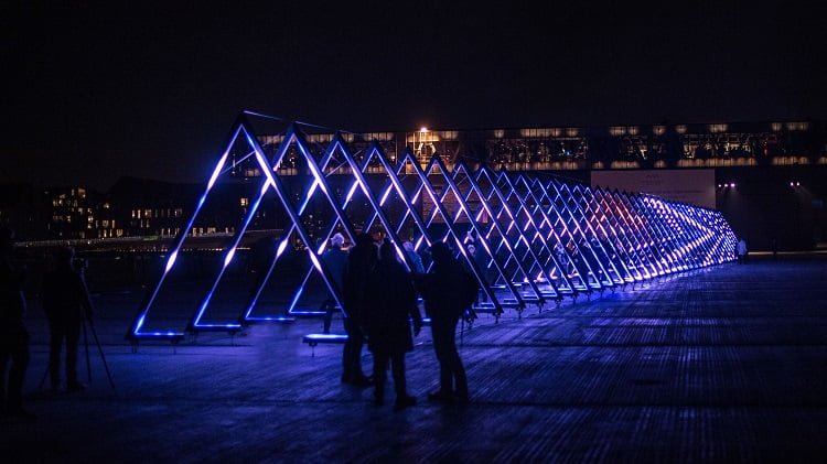 Elemental installations to light up the waterfront