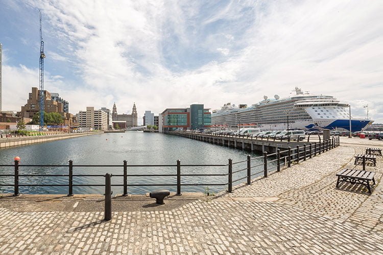 Liverpool Waters’ Princes Dock receives deep clean from Water Witch
