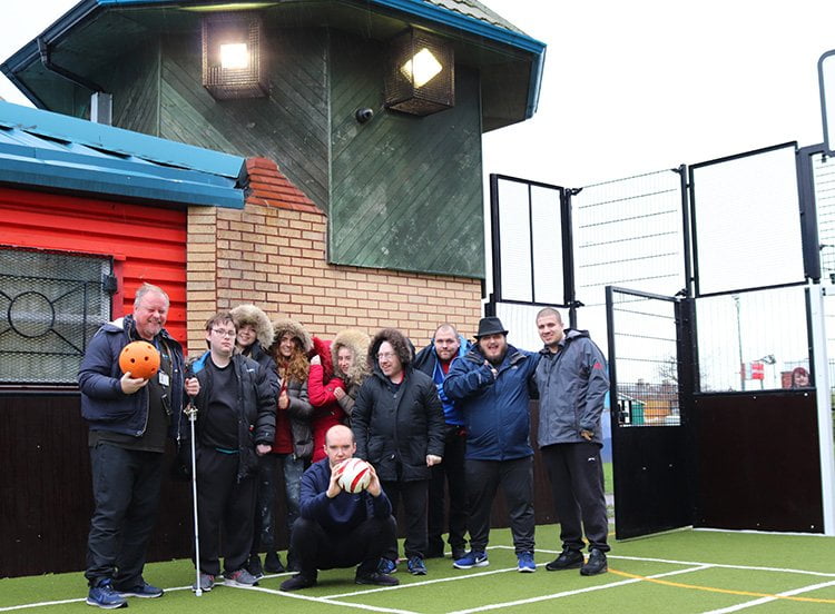Floodlights ensure a bright future for Liverpool charity