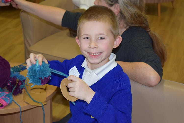 Hospital arts team recruit local primary pupils