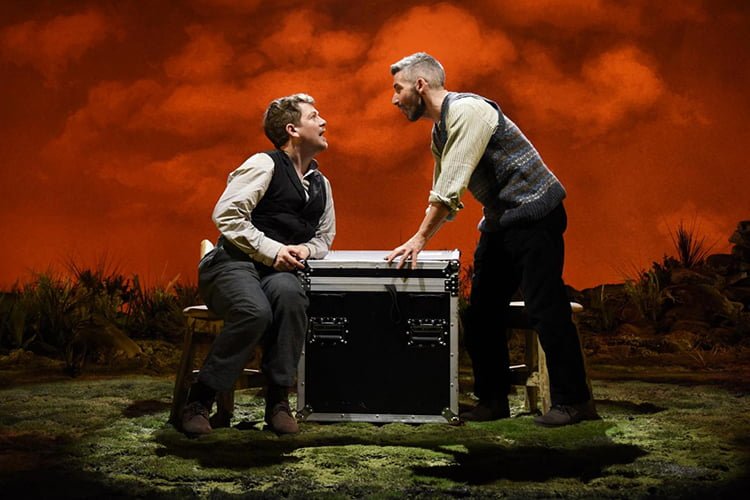Award-winning Broadway comedy Stones in His Pockets heads to the Playhouse