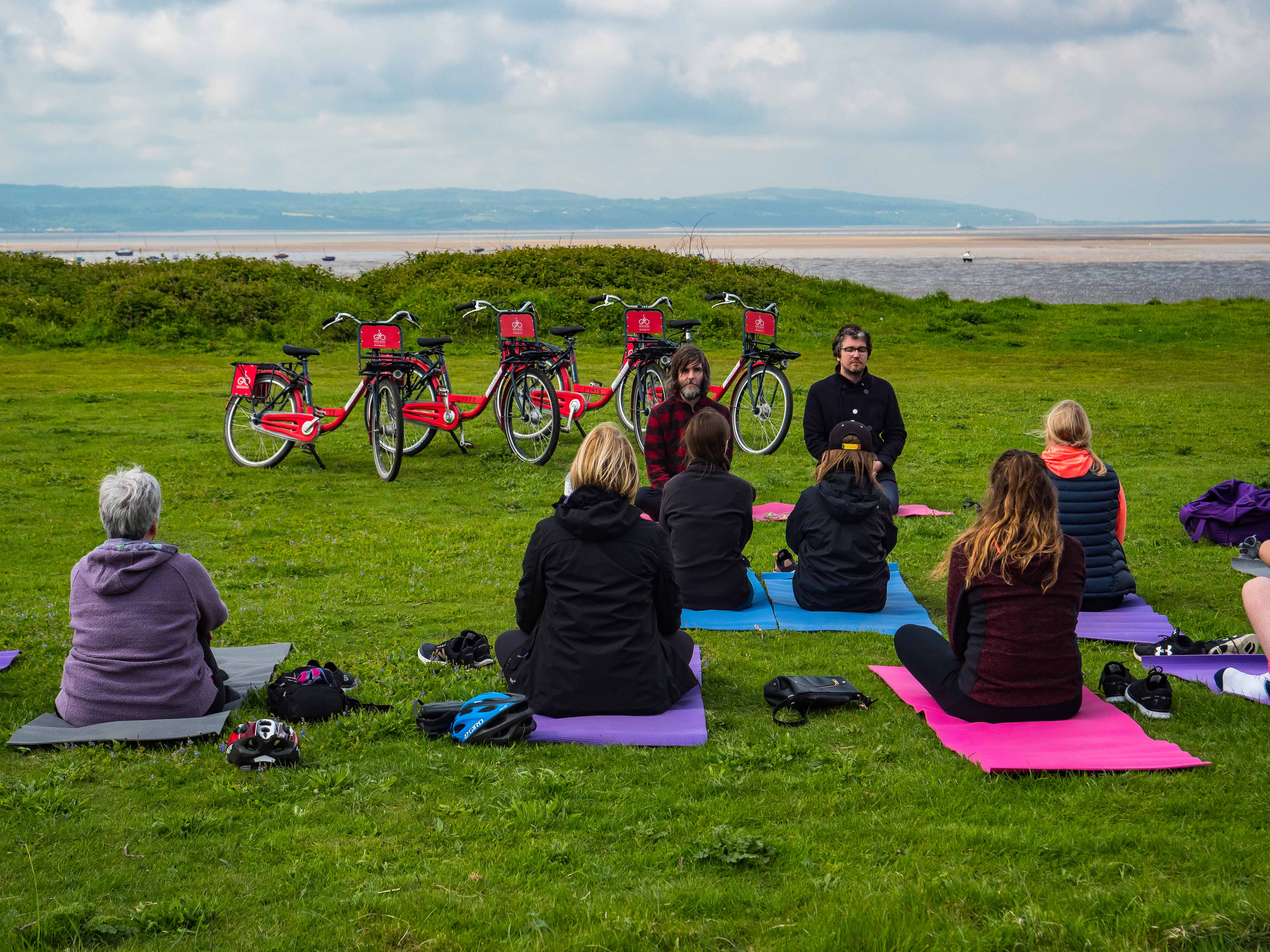Cycle to the Sands shines a light on mental health