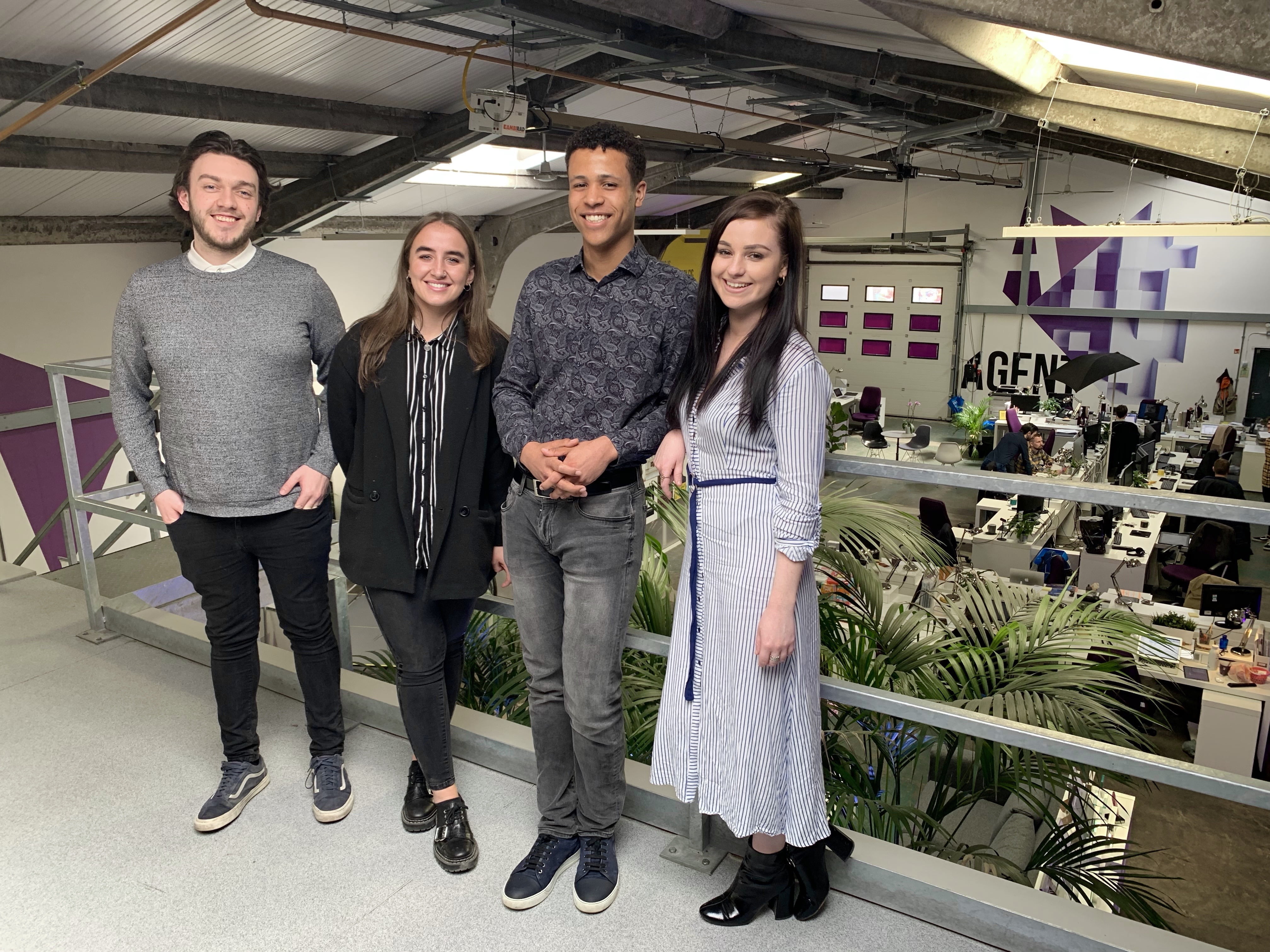 Agent bolsters team with four new recruits