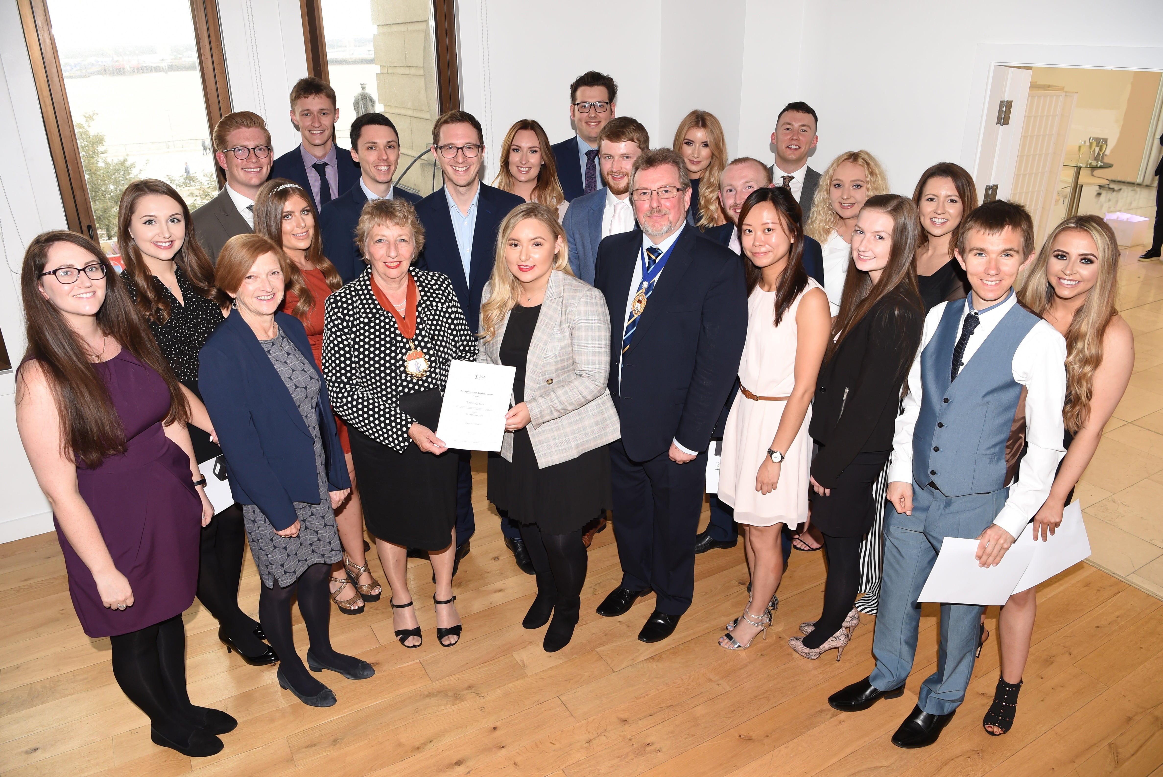 Newly qualified accountancy talent celebrated