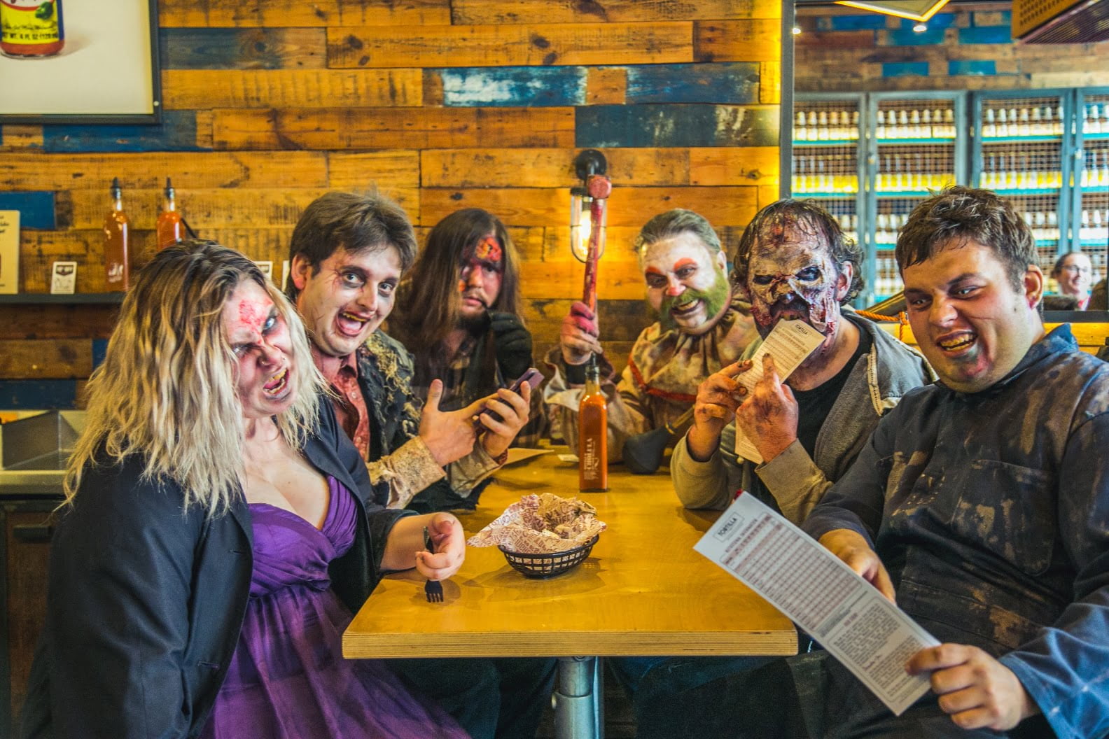 Hunt for zombies at Liverpool ONE