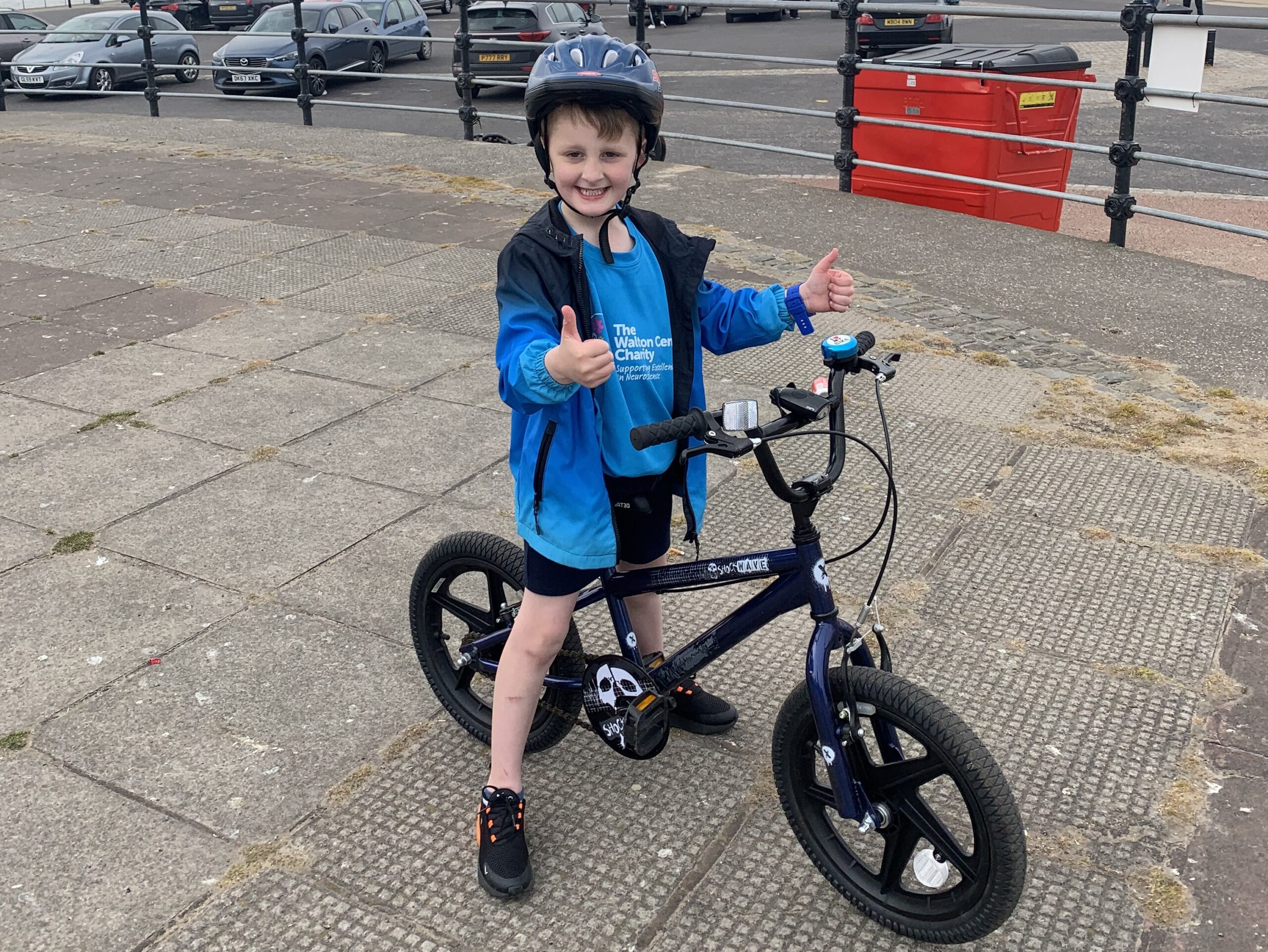Young fundraiser tops £700 in Hope Mountain Hike challenge