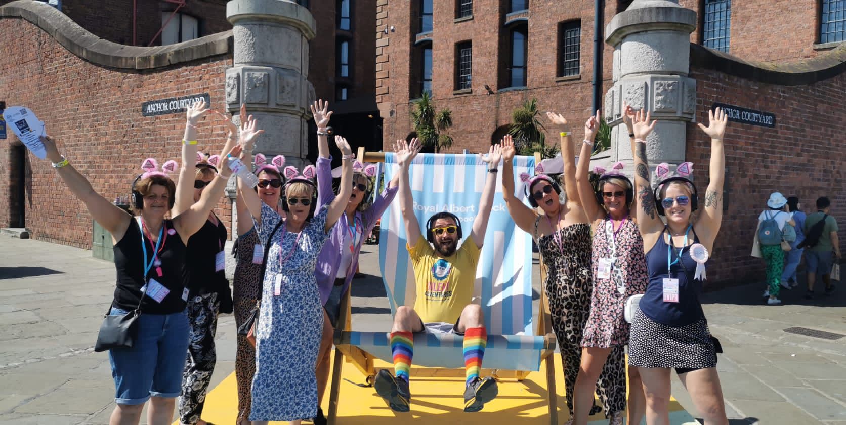 Silent disco adventure set to boogie around the dock
