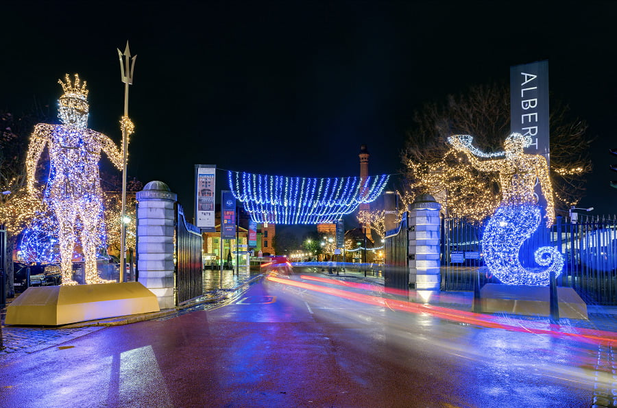 The dock launches free festive events