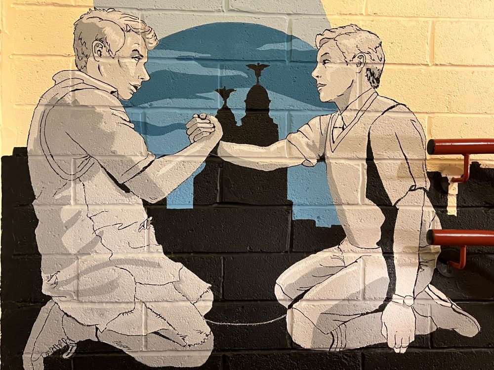 Liverpool Empire commissions 11-story backstage mural