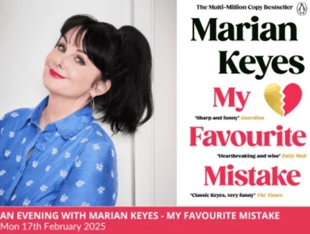 In conversation with Marian Keyes at St George’s Hall