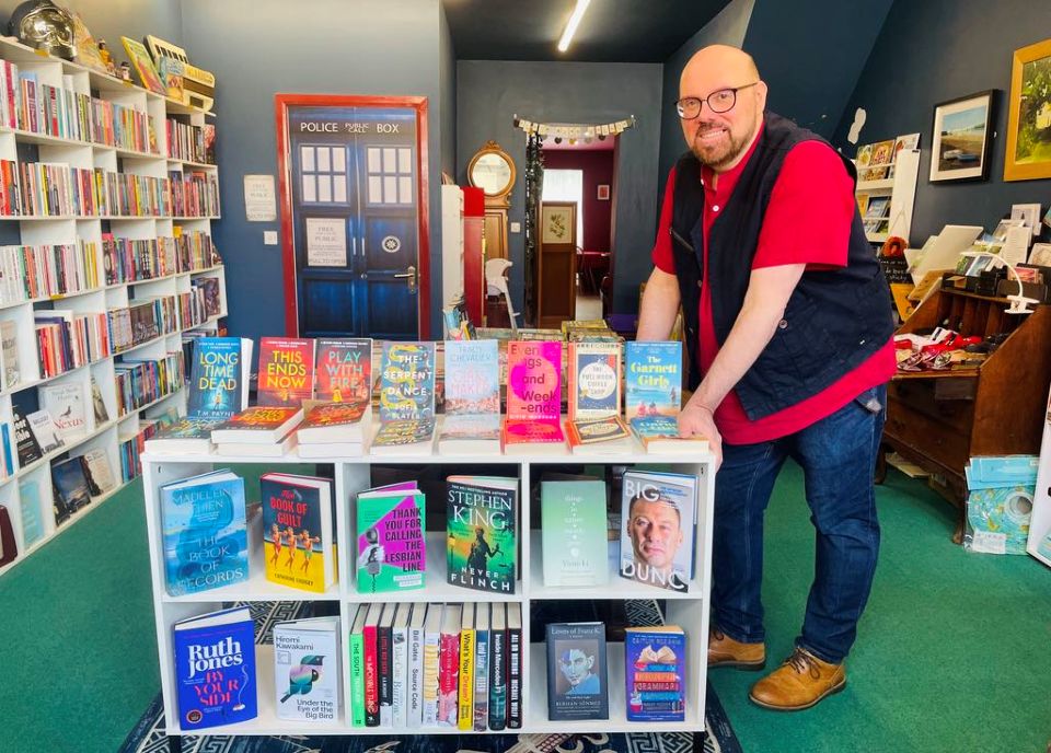 Man ditches corporate life for New Brighton book shop